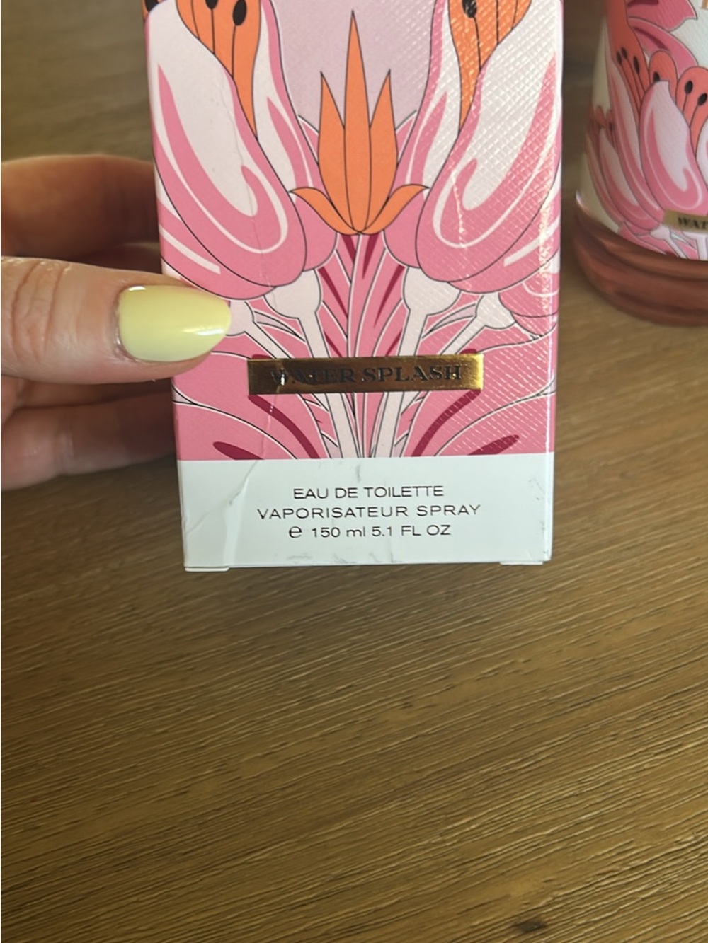 Prada La Femme Water Splash - Pink & Orange Floral Box - Picture 5 of 6